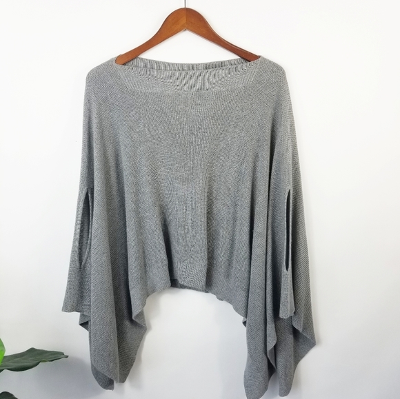 LULULEMON Forward Flow Cape Poncho Heathered Gray - Picture 5 of 9